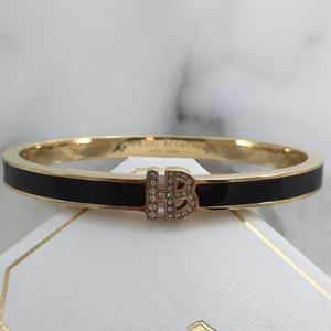 NWT Henri Bendel Bangle Bracelet - Heritage Black